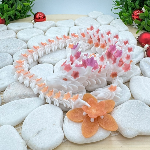 Kirschblüten-Drache – Magische Eleganz